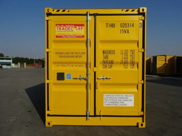 10′ High Cube Gefahrgut-Container (Bunded Floor) – Bild 8