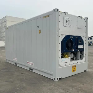 20′ High Cube Reefer Container mit versenkter Butcher-Tür