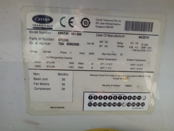 20 Fuß Carrier PrimeLine Kühlcontainer – Bild 5