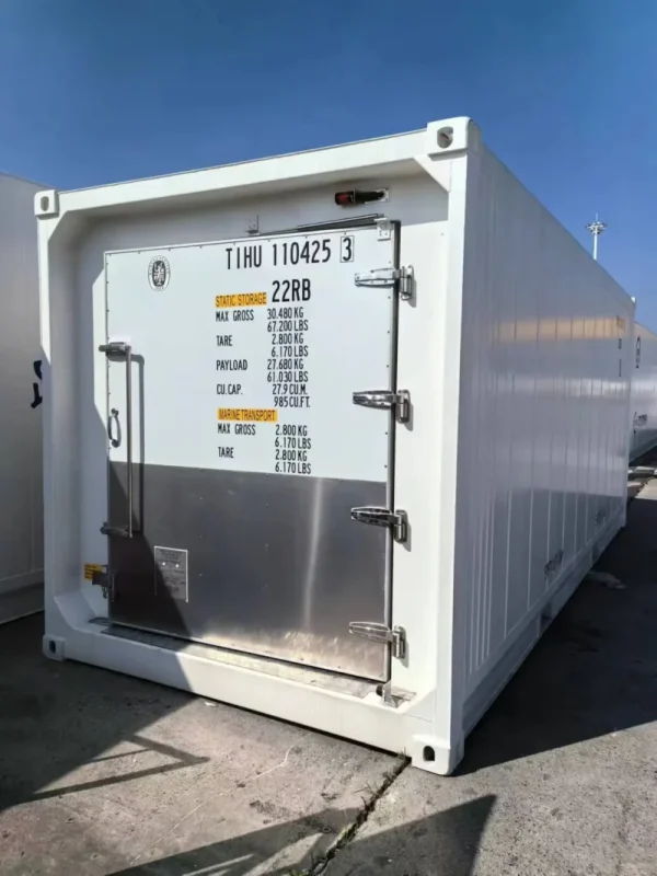 20ft Kühlcontainer mit Butchertür – Bild 2