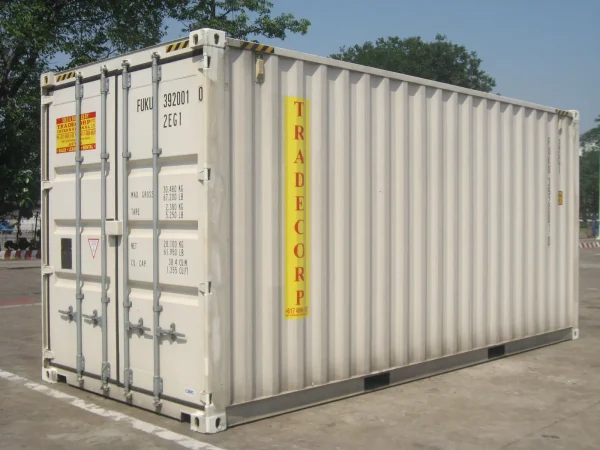 20 Fuß High Cube Container 2 Paletten nebeneinander – Bild 3