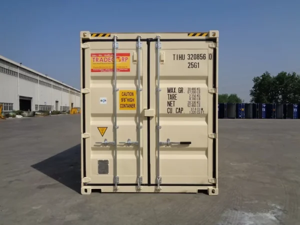 20′ High Cube Seecontainer