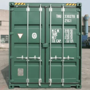 20ft High Cube Container mit Stahlboden