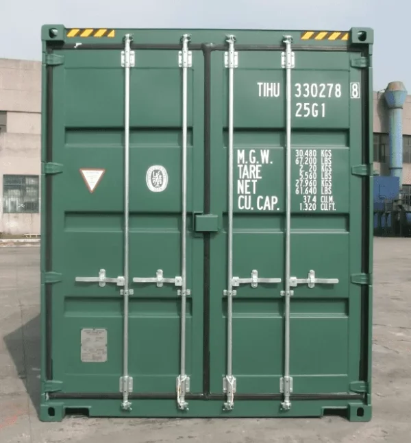 20ft High Cube Container mit Stahlboden