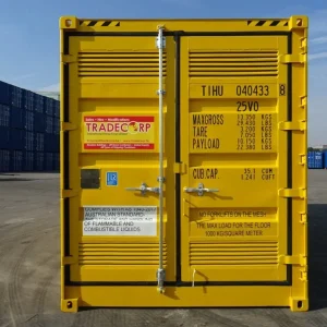 20′ High Cube Gefahrgutcontainer mit Seitenöffnung