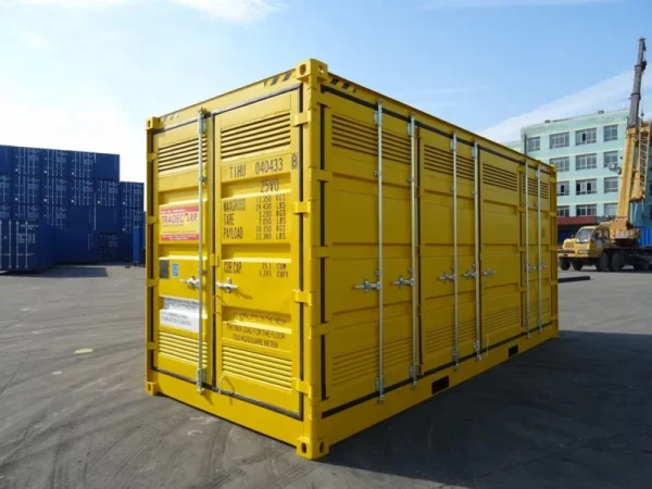 20′ High Cube Gefahrgutcontainer mit Seitenöffnung – Bild 6