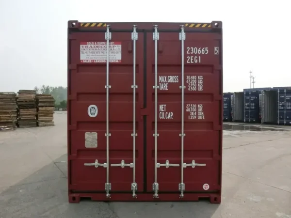 20′ High Cube Pallet Wide Removalist Container – Bild 10