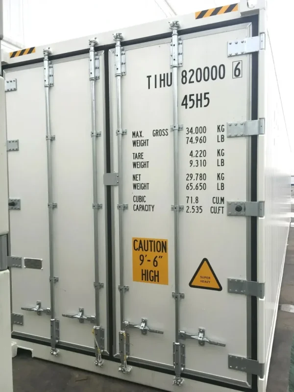 40′ High Cube Isoliercontainer – Bild 4