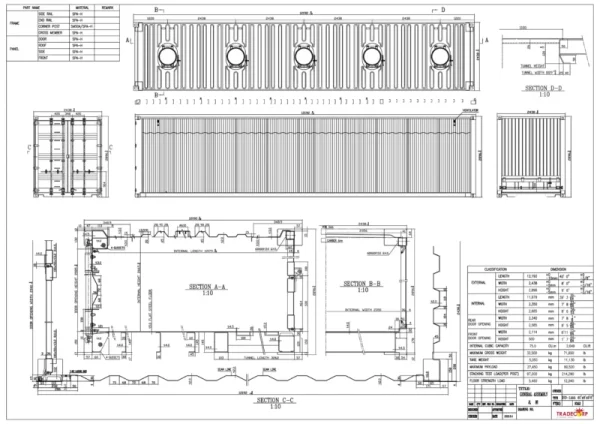40 Fuß High Cube Bulker Container – Bild 2