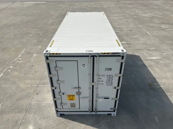 20 Fuß High Cube Kühlcontainer mit Personaltür – Bild 19