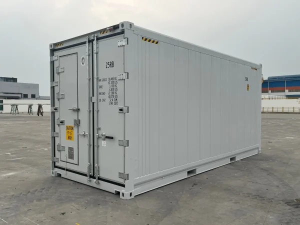 20 Fuß High Cube Kühlcontainer mit Personaltür – Bild 7